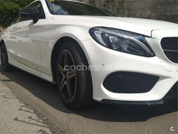 Blanco Usado 2017 Mercedes C220 AMG line Coupe | 29.500 € (Precio justo)