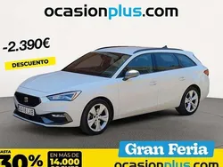 Blanco Usado 2022 Seat Leon ST FR Familiar | 23.900 € (Precio justo)