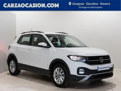 Blanco Usado 2021 VW T-Cross Advance SUV | 16.995 € (Precio justo)