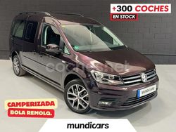 Violeta / lila Usado 2018 VW Caddy Maxi Beach Monovolumen | 23.990 € (Precio justo)