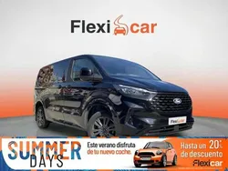 Negro Usado 2024 Ford Tourneo Custom Titanium Monovolumen | 39.990 € (Buen precio)