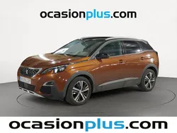 Marrón Usado 2019 Peugeot 3008 GT-line SUV | 15.637 € (Buen precio)