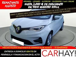 Blanco Usado 2020 Renault Zoe Intens Utilitario | 12.790 € (Precio justo)