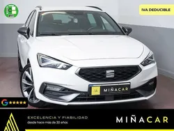 Blanco Usado 2021 Seat Leon ST FR Familiar | 18.250 € (Precio justo)