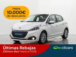 Blanco Usado 2018 Peugeot 208 Signature Sky Utilitario | 9290 € (Precio justo)