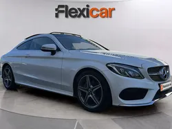 Blanco Usado 2017 Mercedes C220 AMG line Coupe | 24.990 € (Precio justo)