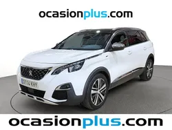 Blanco Usado 2018 Peugeot 5008 GT Monovolumen | 22.264 € (Precio justo)