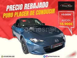 Azul Usado 2019 Mazda MX5 Descapotable | 18.900 € (Precio justo)