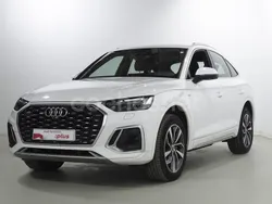 Blanco Usado 2021 Audi Q5 Sportback S-Line SUV | 48.400 € (Un poco caro)