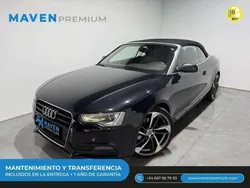Negro Usado 2012 Audi A5 Cabriolet S-Line Descapotable | 15.900 € (Precio justo)