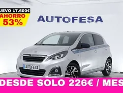 Gris Usado 2017 Peugeot 108 Collection Utilitario | 8250 € (Precio justo)
