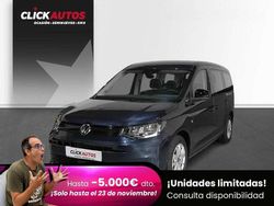Azul Usado 2024 VW Caddy Monovolumen | 24.100 € (Un poco caro)