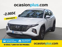 Gris / plata Usado 2021 Hyundai Tucson SUV | 18.770 € (Precio justo)
