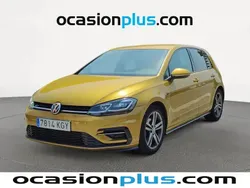 Amarillo Usado 2018 VW Golf VII Sportline Utilitario | 20.819 € (Precio justo)
