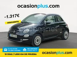 Negro Usado 2021 Fiat 500C Lounge Descapotable | 14.490 € (Precio justo)