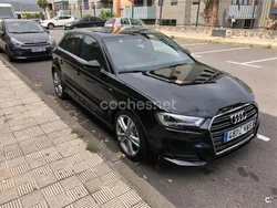 Negro Usado 2019 Audi A3 Sportback S-Line Berlina | 22.000 € (Precio justo)