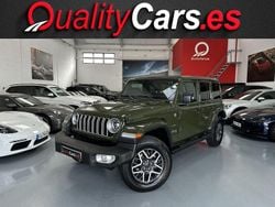 Verde Usado 2024 Jeep Wrangler Sahara SUV | 59.900 € (Precio justo)