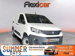 Blanco Usado 2021 Peugeot Partner S Monovolumen | 12.990 € (Precio justo)