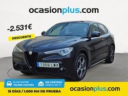 Negro Usado 2022 Alfa Romeo Stelvio Sprint SUV | 27.850 € (Precio justo)