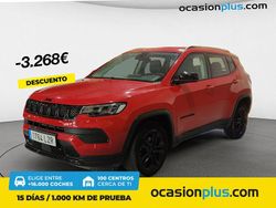 Rojo Usado 2022 Jeep Compass Night Eagle SUV | 21.980 € (Un poco caro)