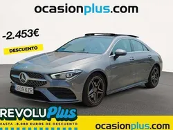 Gris Usado 2019 Mercedes CLA180 Berlina | 24.537 € (Precio justo)