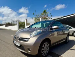 Beige Usado 2008 Nissan Micra C+C Tekna Descapotable | 4500 €