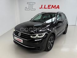 Negro Usado 2021 VW Tiguan Life SUV | 24.900 € (Precio justo)