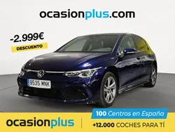 Azul Usado 2024 VW Golf VIII R-line Berlina | 32.990 € (Caro)