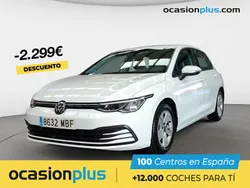 Blanco Usado 2022 VW Golf VIII Life | 21.990 € (Precio justo)