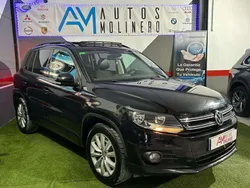 Negro Usado 2012 VW Tiguan Sportline SUV | 10.990 € (Precio justo)