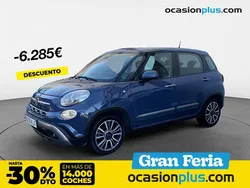 Azul Usado 2018 Fiat 500L Cross Monovolumen | 13.200 € (Precio justo)