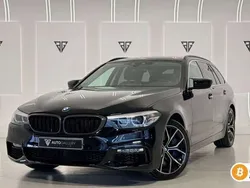Negro Usado 2018 BMW 540 Luxury Line Familiar | 29.900 €