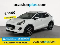 Blanco Usado 2021 Ford Puma Titanium SUV | 17.590 € (Precio justo)