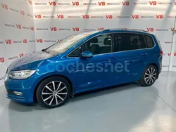 Azul Usado 2016 VW Touran Sportline Monovolumen | 22.000 € (Precio justo)