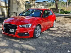 Rojo Usado 2014 Audi A3 S-Line Berlina | 12.200 € (Buen precio)
