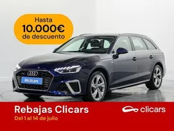Azul Usado 2020 Audi A4 S-Line Familiar | 26.990 € (Precio justo)