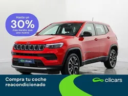 Rojo Usado 2024 Jeep Compass Altitude SUV | 29.890 € (Un poco caro)