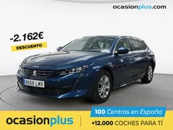 Azul Usado 2021 Peugeot 508 Active Familiar | 23.790 € (Caro)