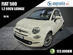 Blanco Usado 2016 Fiat 500 Lounge Berlina | 7900 € (Precio justo)