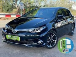 Negro Usado 2017 Toyota Auris Hybrid Berlina | 12.499 € (Buen precio)