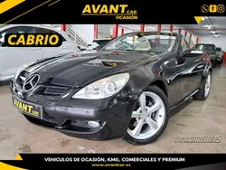 Negro Usado 2006 Mercedes SLK200 Descapotable | 14.900 € (Caro)