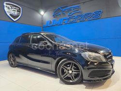 Negro Usado 2015 Mercedes A200 AMG line Berlina | 16.490 € (Precio justo)