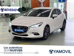 Blanco Usado 2017 Mazda 3 Edition Berlina | 14.450 € (Precio justo)