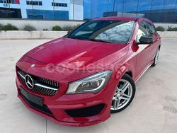 Rojo Usado 2016 Mercedes CLA200 Shooting Brake AMG line Familiar | 14.990 € (Buen precio)