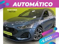 Azul Usado 2024 Ford Focus ST-Line Familiar | 24.300 € (Un poco caro)