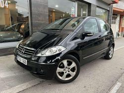 Negro Usado 2008 Mercedes A150 Avantgarde Monovolumen | 7990 € (Precio justo)