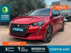 Rojo Usado 2022 Peugeot 208 Allure Utilitario | 14.490 € (Precio justo)