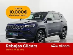 Blanco Usado 2021 Jeep Compass Limited SUV | 22.490 € (Precio justo)