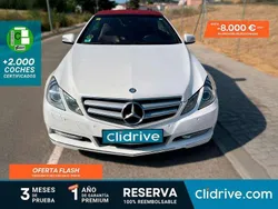 Blanco Usado 2012 Mercedes E350 Descapotable | 22.690 € (Un poco caro)