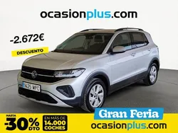 Gris Usado 2024 VW T-Cross Life SUV | 21.590 € (Precio justo)
